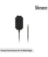 GloboStar® 80102 SONOFF THS01 Temperature and Humidity Sensor Measuring Range From -40℃ to +85℃ - Cable Length 50cm